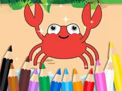 Игра Coloring Book: Happy Crab