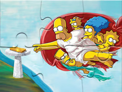 Игра Jigsaw Puzzle: Creation Of Simpsons