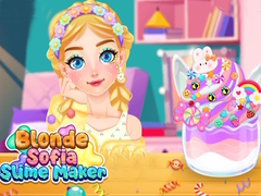 Игра Blonde Sofia Slime Maker