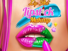 Игра Lip Art Lipstick Makeup