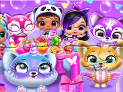 Игра Jigsaw Puzzle: Fluvsies Family