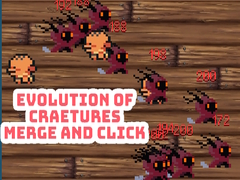 Игра Evolution of Craetures Merge and Click