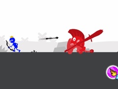 Игра Red And Blue - Stickman Spy Puzzles 