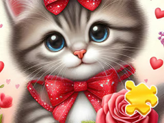 Игра Jigsaw Puzzle: Rose Cat