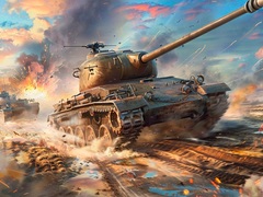 Игра Battle Tanks Firestorm