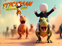 Игра Stickman Dinosaur arena