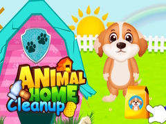 Игра Animal Home Cleanup