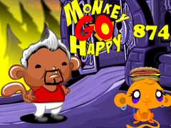 Игра Monkey Go Happy Stage 874