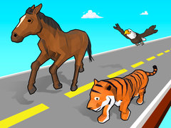 Игра Animal Transform Race