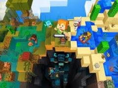 Игра Pictures by Numbers: Nubik and Mobs Mine