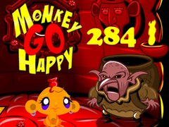 Игра Monkey Go Happy Stage 284