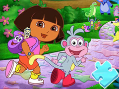 Игра Jigsaw Puzzle: Dora The Explorer