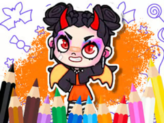 Игра Coloring Book: Avatar World Cute Devil