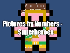 Игра Pictures by Numbers - Superheroes