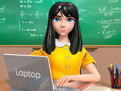 Игра School Teacher Game School Day