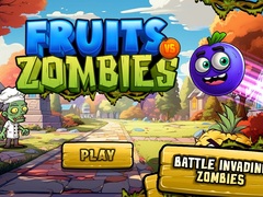 Игра Fruits vs Zombies