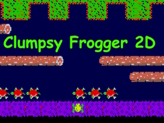 Игра Clumpsy Frogger 2D