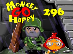 Игра Monkey Go Happy Stage 296