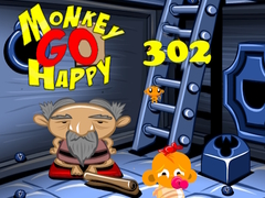 Игра Monkey Go Happy Stage 302