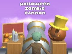 Игра Halloween Zombie Cannon