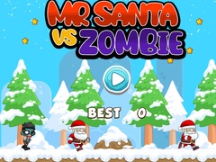 Игра Mr. Santa Vs Zombie