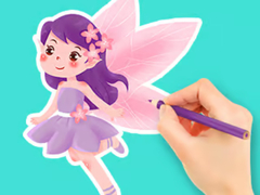 Игра Coloring Book: Flower Fairy