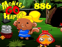 Игра Monkey Go Happy Stage 886