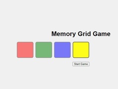 Игра Memory Grid