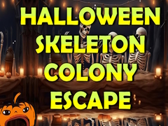 Игра Halloween Skeleton Colony Escape