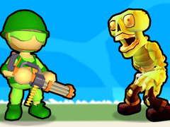 Игра Destruction of Stickman Zombie