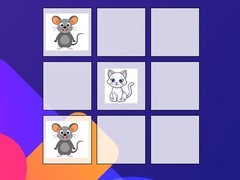 Игра Tic-tac-toe Mouse Vs Cat