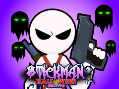 Игра Stickman Halloween Survive