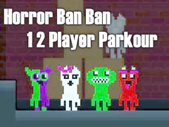 Игра Horror Ban Ban 1 2 Player Parkour