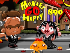 Игра Monkey Go Happy Stage 890