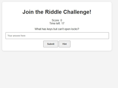 Игра Riddle Challenge 