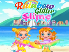 Игра Rainbow Glitter Slime