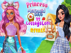 Игра Princess Cottage Core vs Mermaid Core Rivals