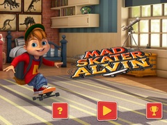 Игра Mad Skater Alvin