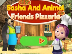 Игра Sasha And Animal Friends Pizzeria