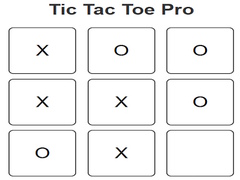 Игра Tic Tac Toe Pro