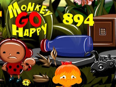 Игра Monkey Go Happy Stage 894