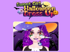 Игра Sweet Girl Halloween Dress Up