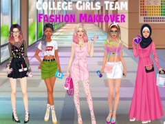 Игра College Girls Team Fashion Makeover