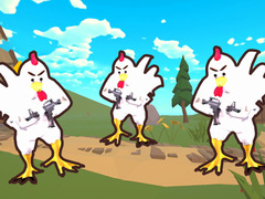 Игра Chicken shooter io