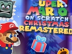 Игра Super Mario on Scratch Christmas Remastered