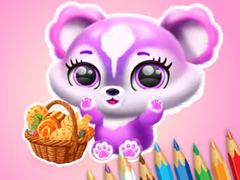 Игра Coloring Book: Fluffy Picnic