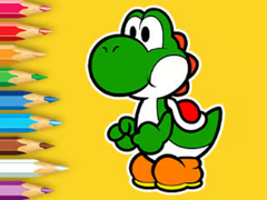 Игра Coloring Book: Yoshi Fishing Day