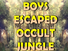 Игра Boys Escaped Occult Jungle