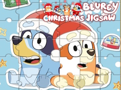 Игра Bluey Christmas Jigsaw