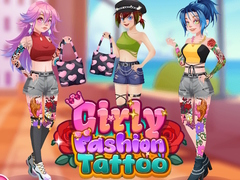 Игра Girly Fashion Tattoo